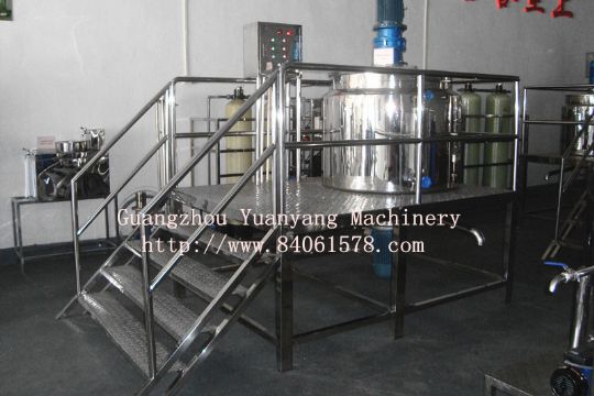 Stainless Steel Homogenizing Machine For Shampoo Making